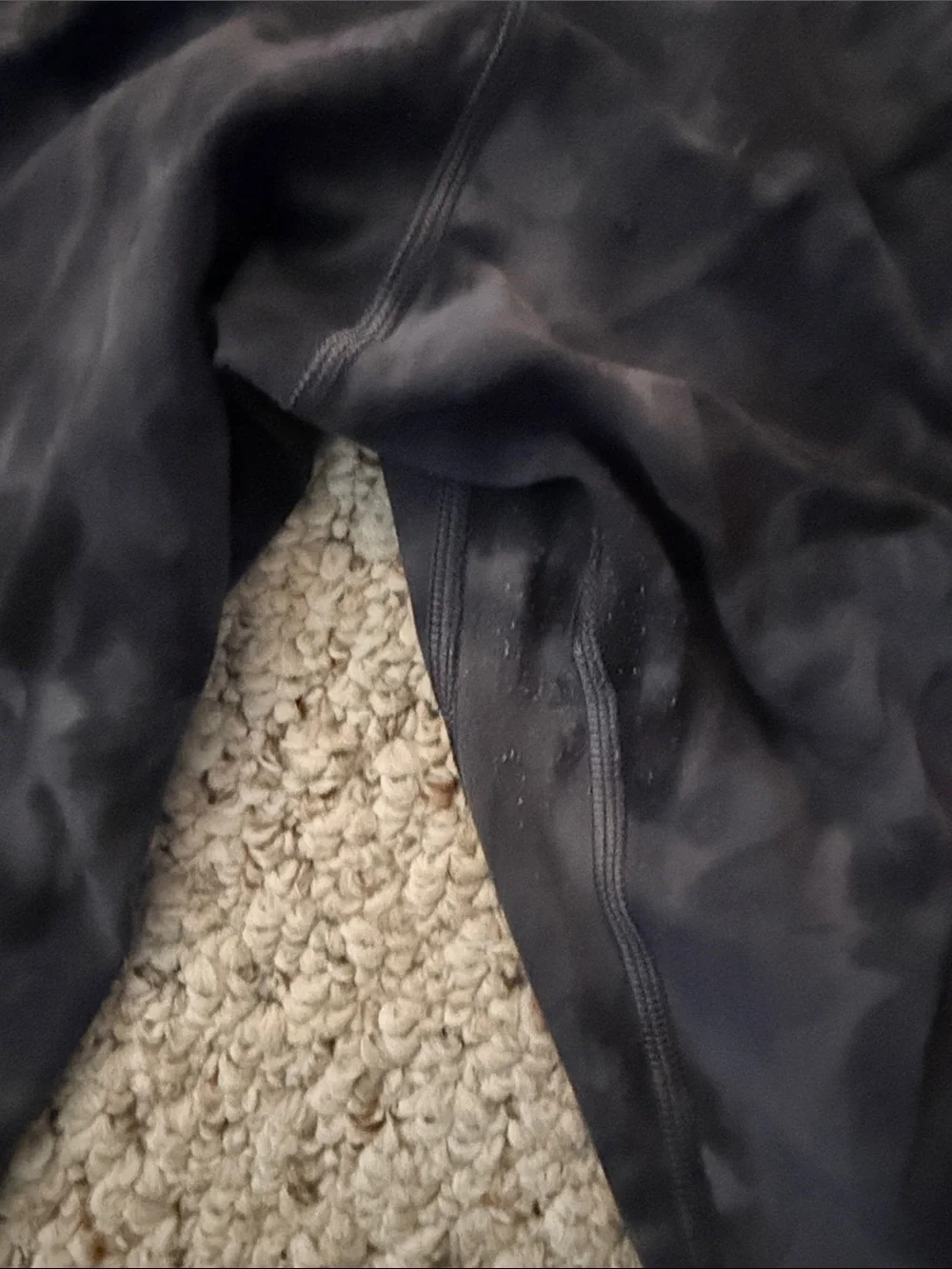 lululemon align leggings: tie dye print